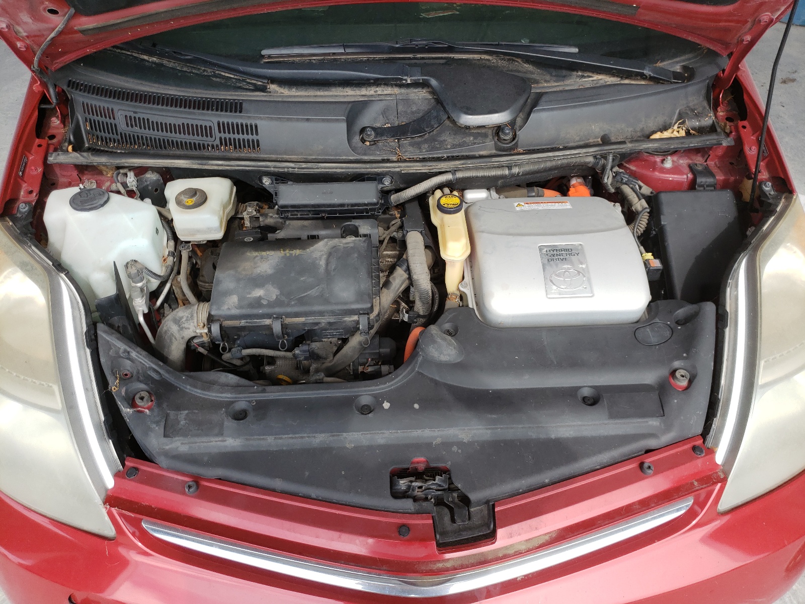 Photo 7 from auction – 2008 TOYOTA PRIUS with VIN JTDKB20U483349500