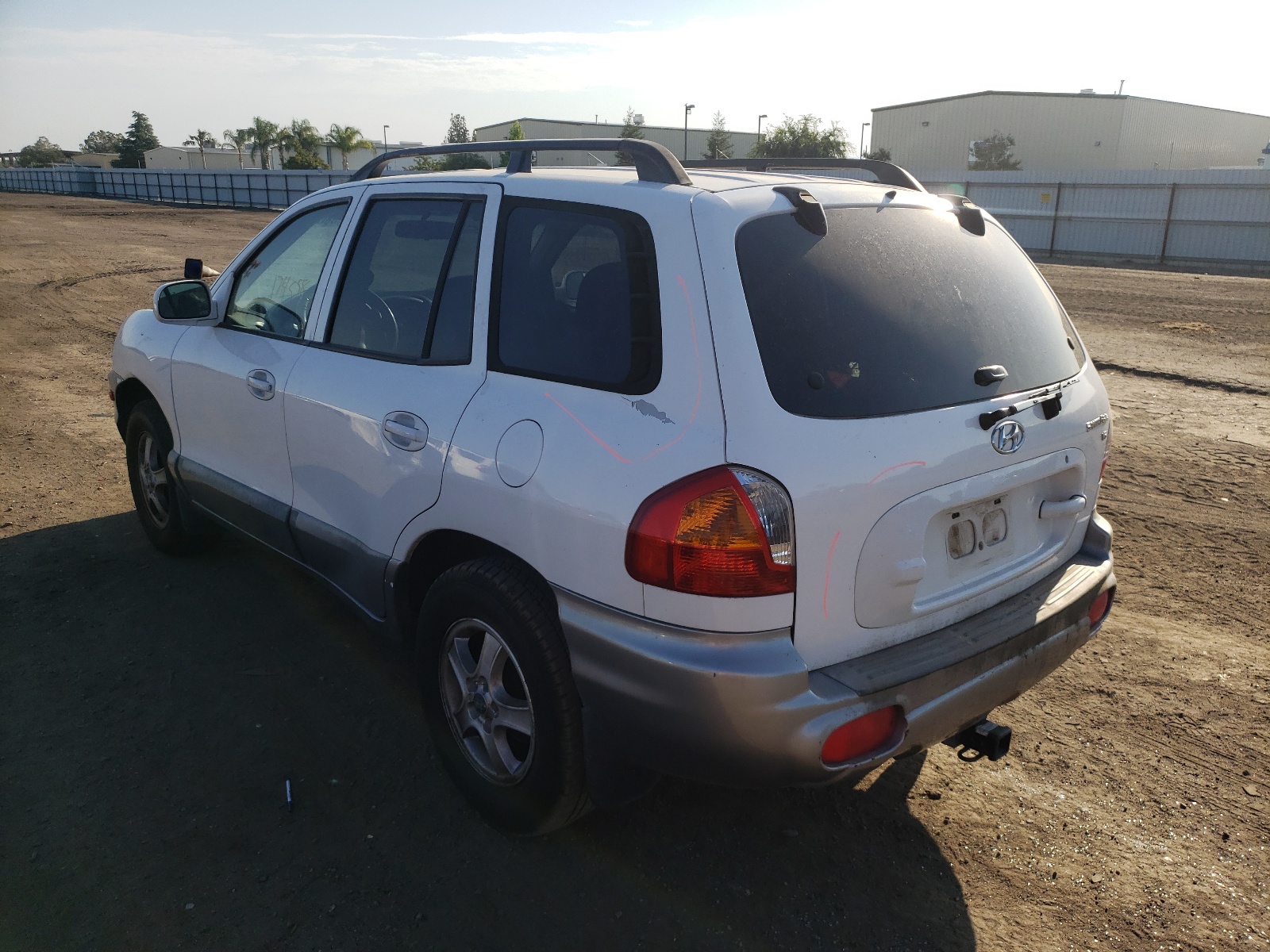 Photo 3 from auction – 2002 HYUNDAI SANTA FE G with VIN KM8SC13D92U255841