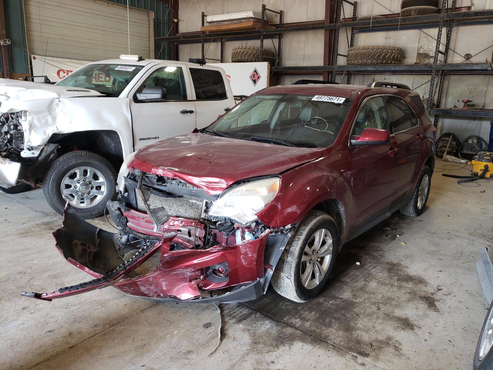 Photo 2 from auction – 2011 CHEVROLET EQUINOX LT with VIN 2CNALPEC0B6370233