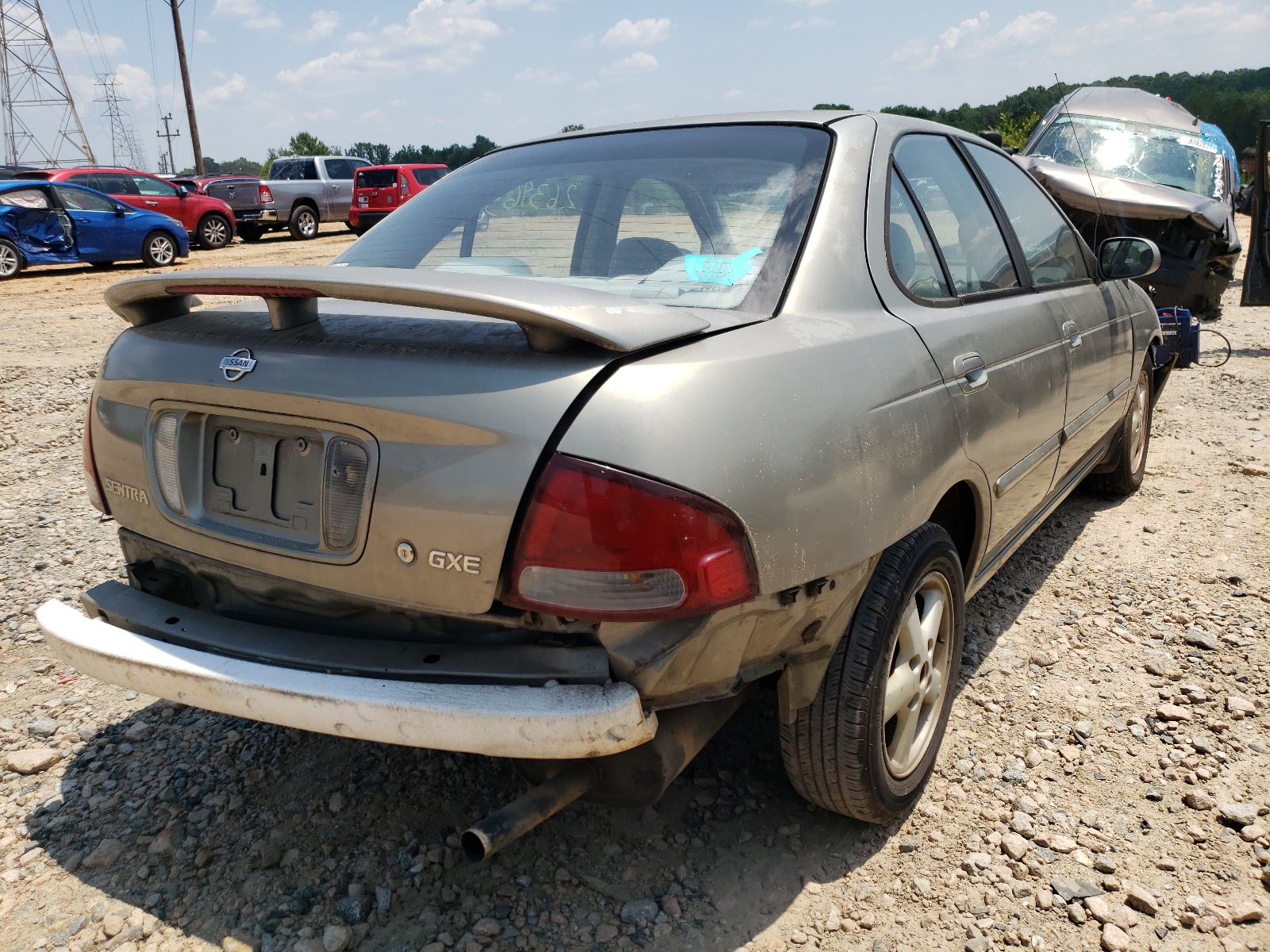 Photo 4 from auction – 2002 NISSAN SENTRA XE with VIN 3N1CB51D42L598415