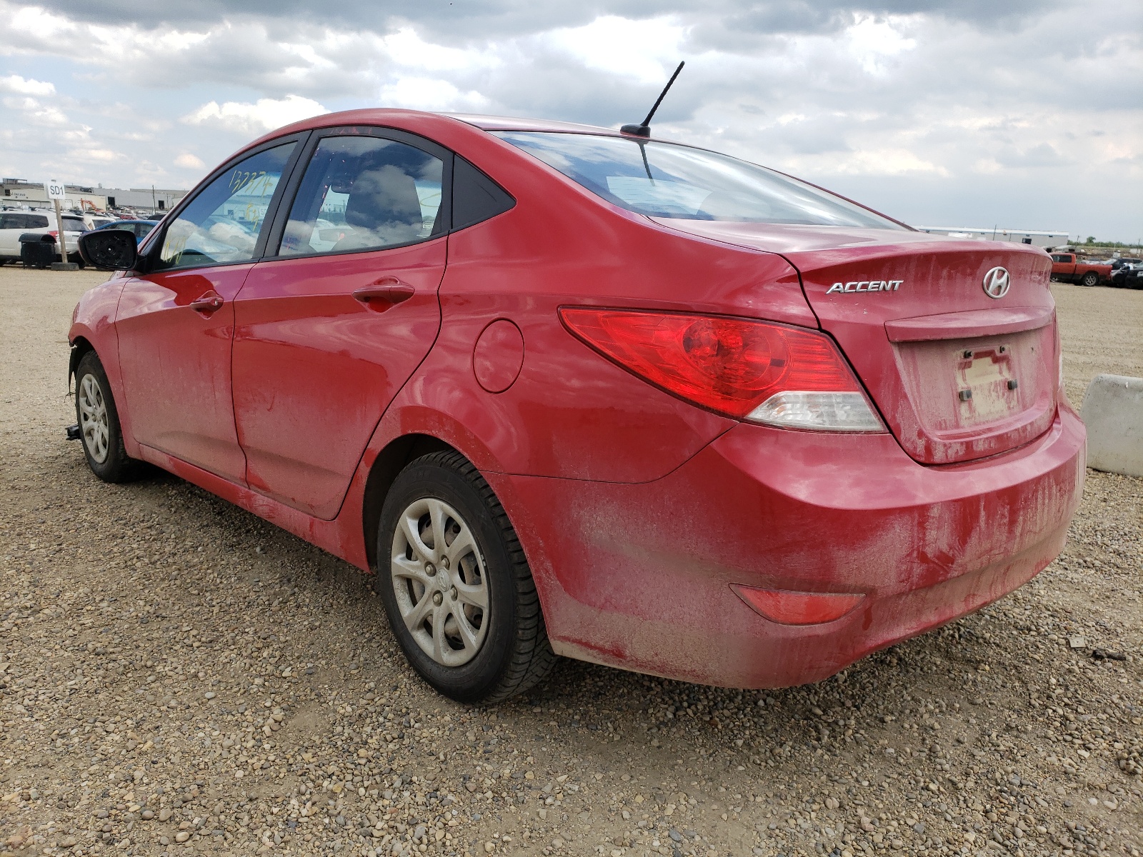 Photo 3 from auction – 2014 HYUNDAI ACCENT GLS with VIN KMHCT4AE2EU709711