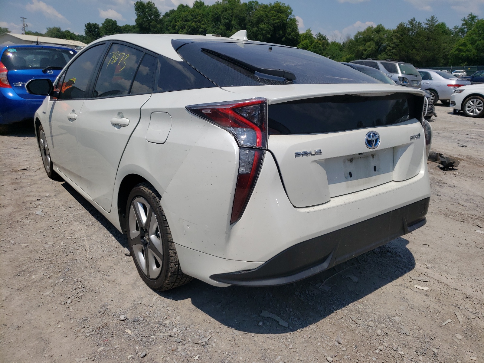 Photo 3 from auction – 2017 TOYOTA PRIUS with VIN JTDKARFU4H3037423