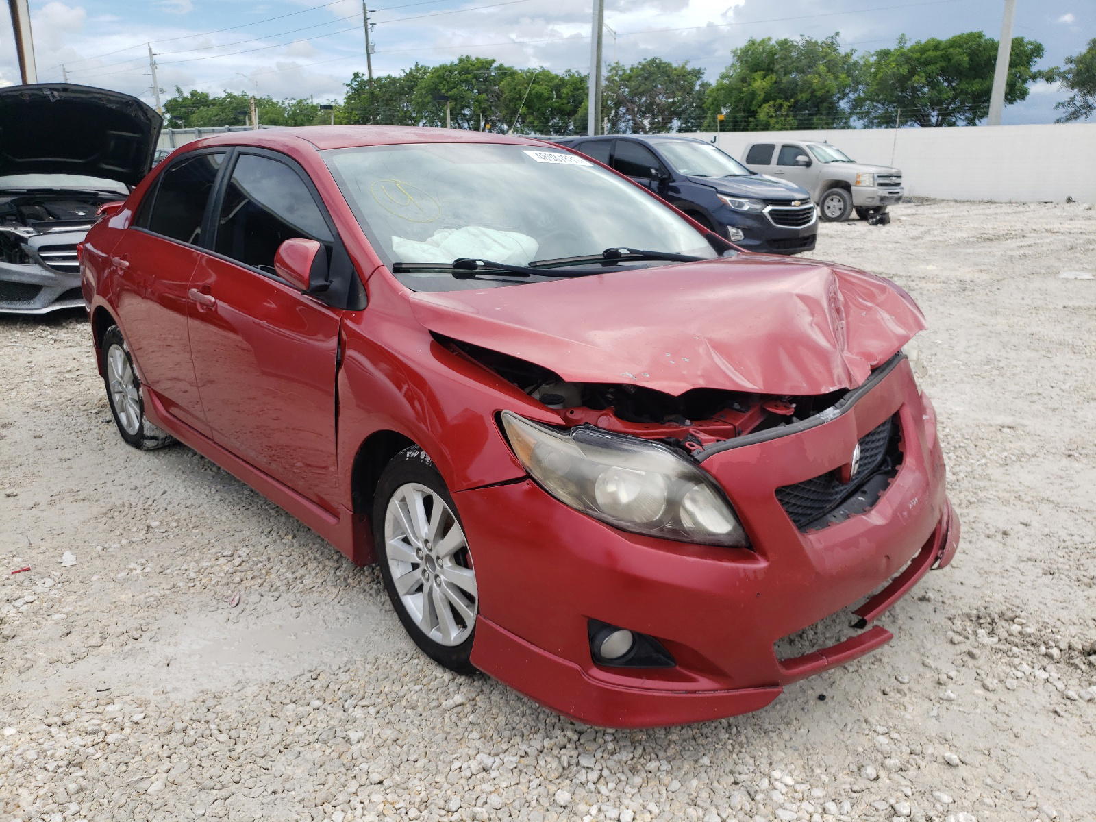 TOYOTA COROLLA BA 2010 with VIN 2T1BU4EE8AC494317 - Photo from auction