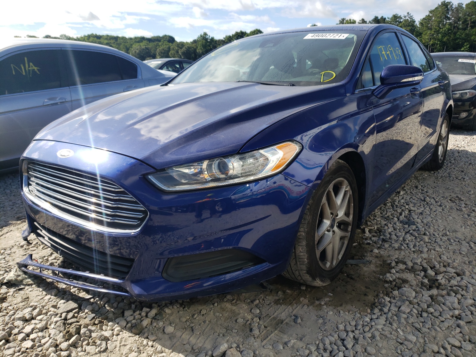Photo 2 from auction – 2016 FORD FUSION SE with VIN 3FA6P0H72GR263047