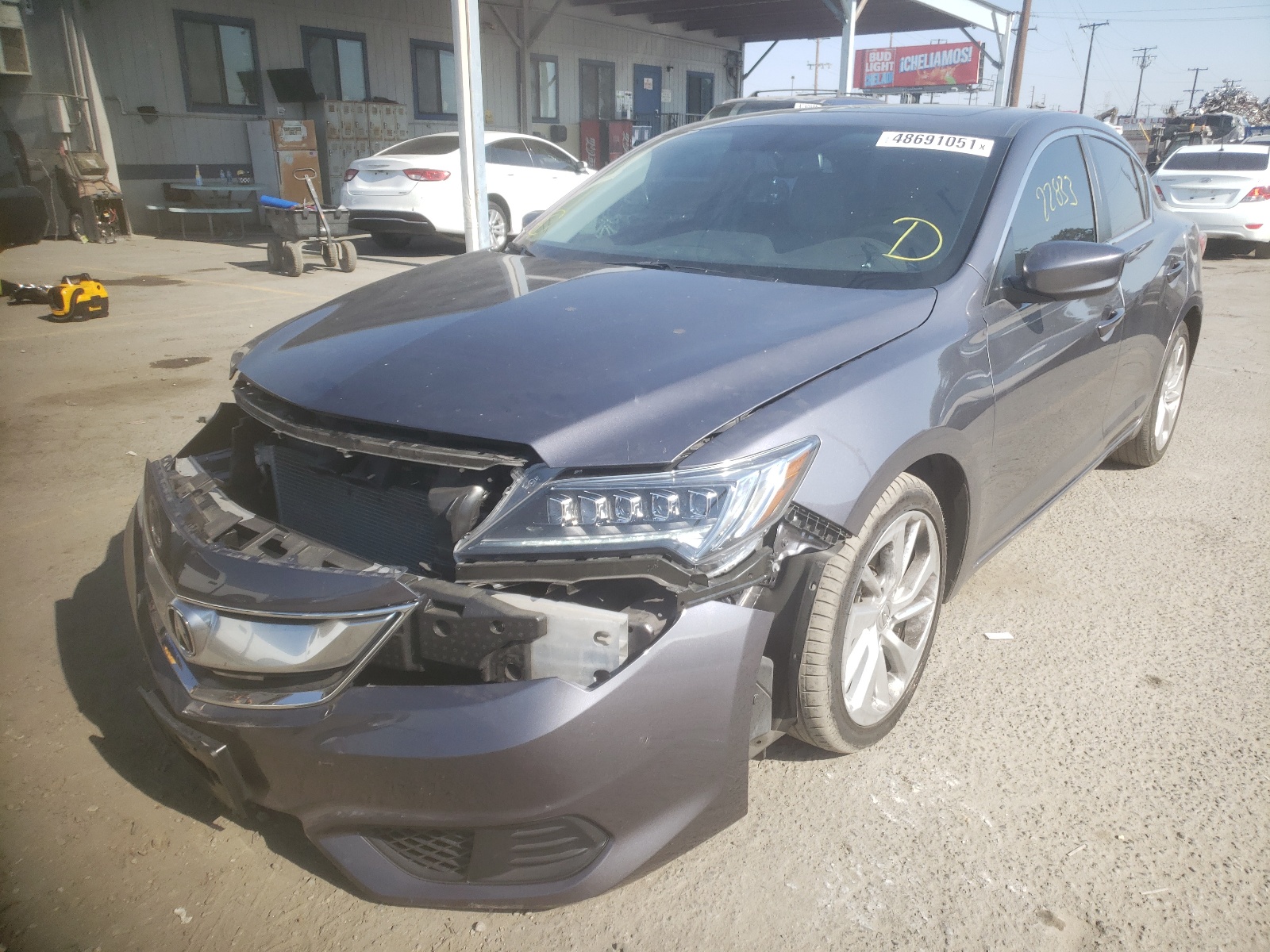 Photo 2 from auction – 2017 ACURA ILX PREMIU with VIN 19UDE2F7XHA002638