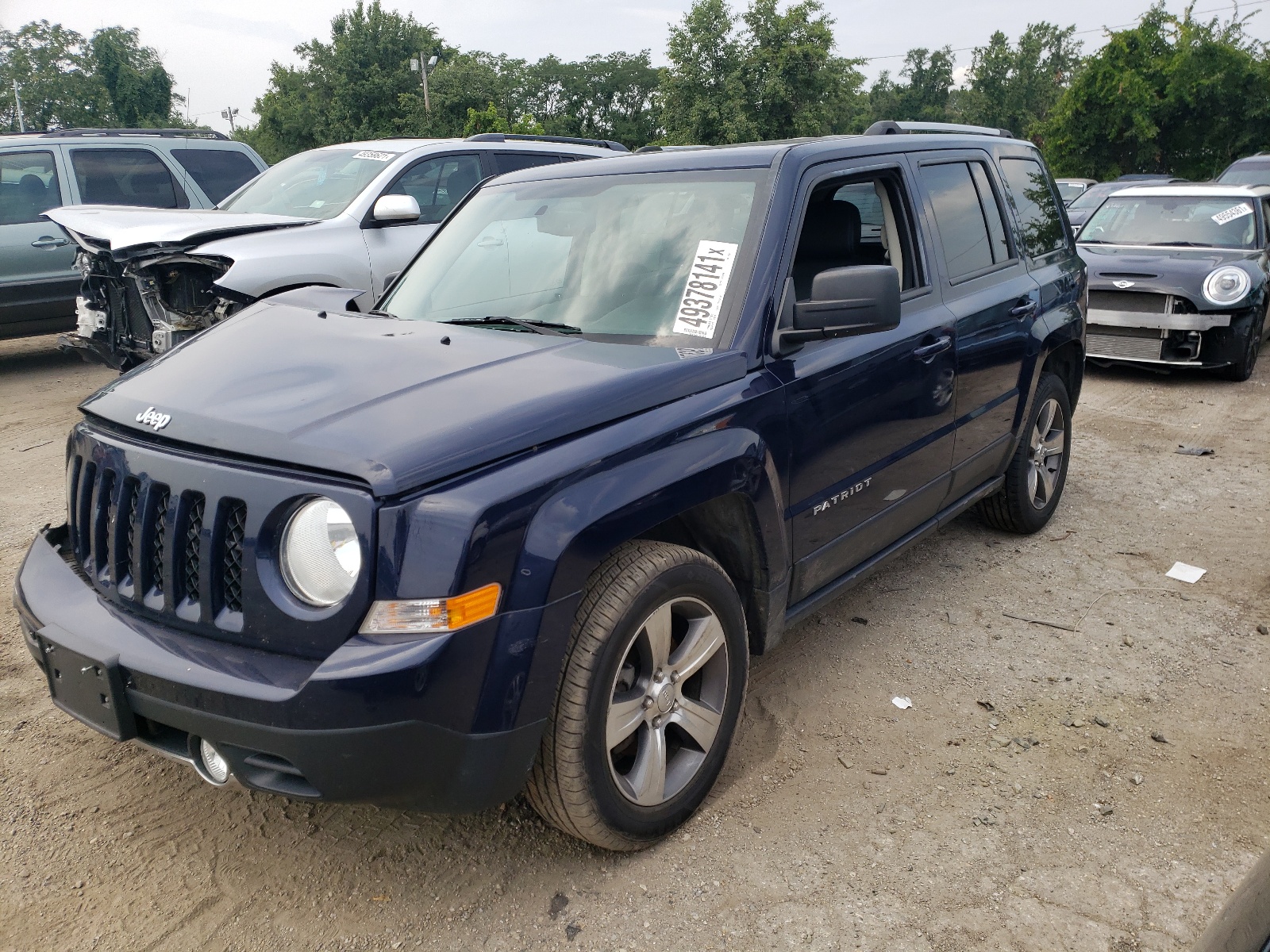 Photo 2 from auction – 2016 JEEP PATRIOT LA with VIN 1C4NJPFA1GD710328