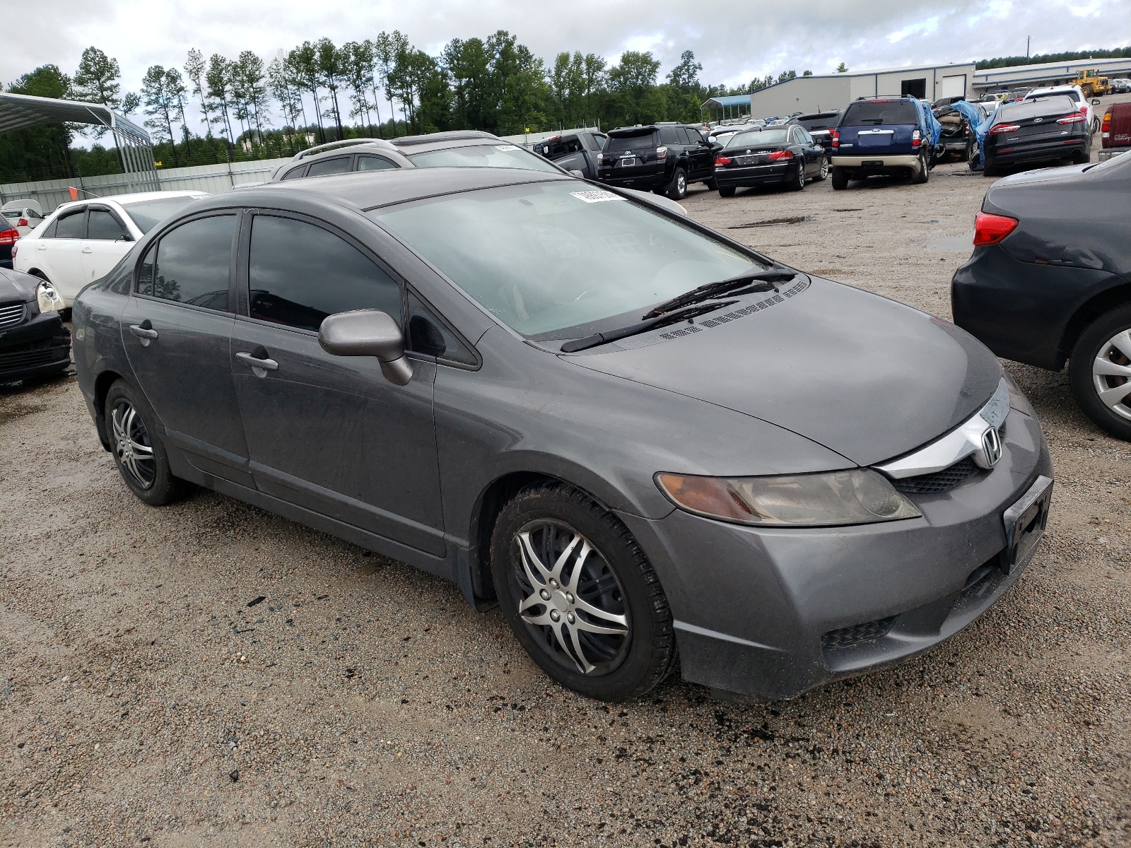 HONDA CIVIC LX 2004 with VIN SHSRD68504U204487 - Photo from auction