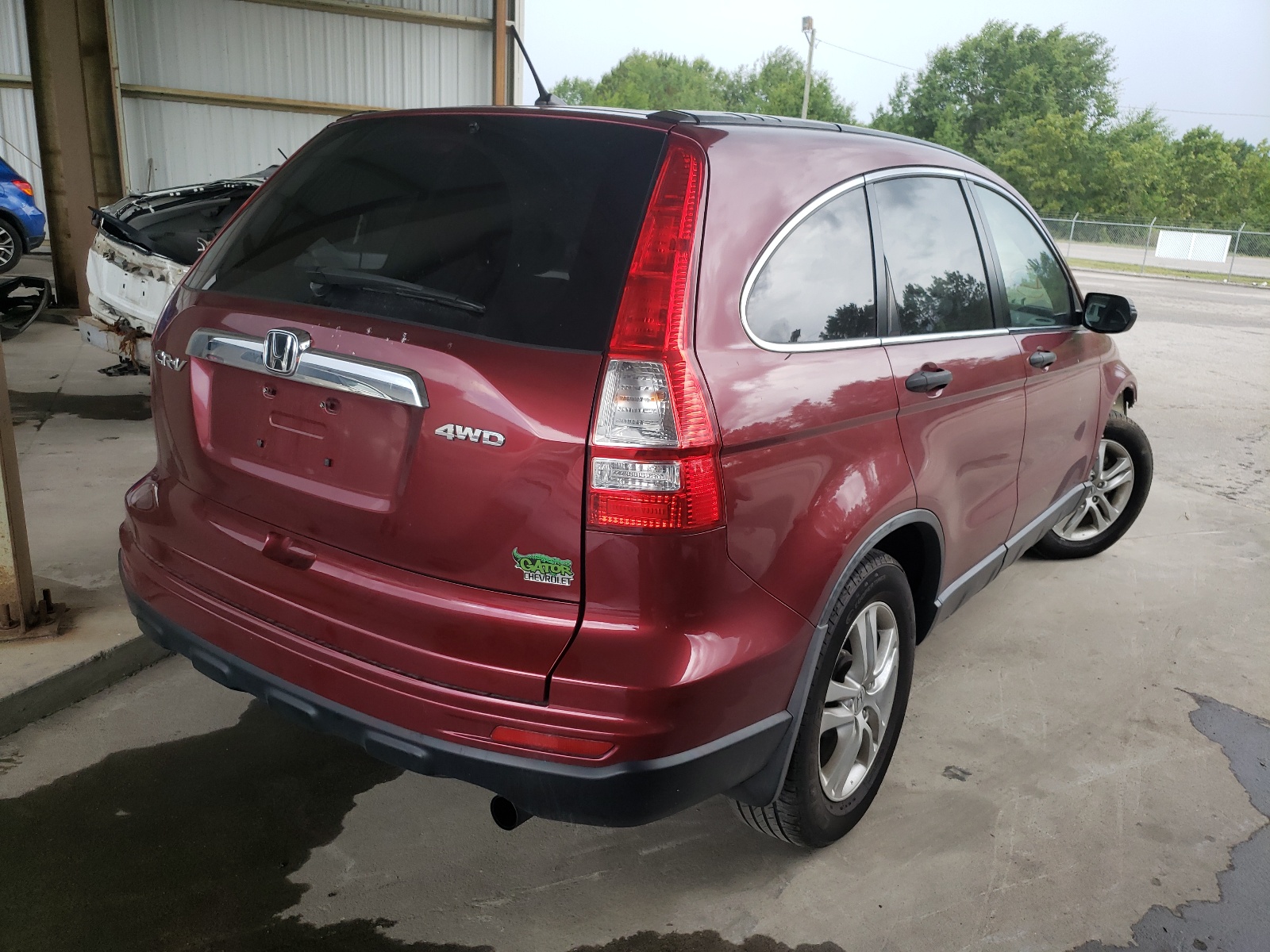 Photo 4 from auction – 2011 HONDA CR-V EX with VIN JHLRE4H52BC004622