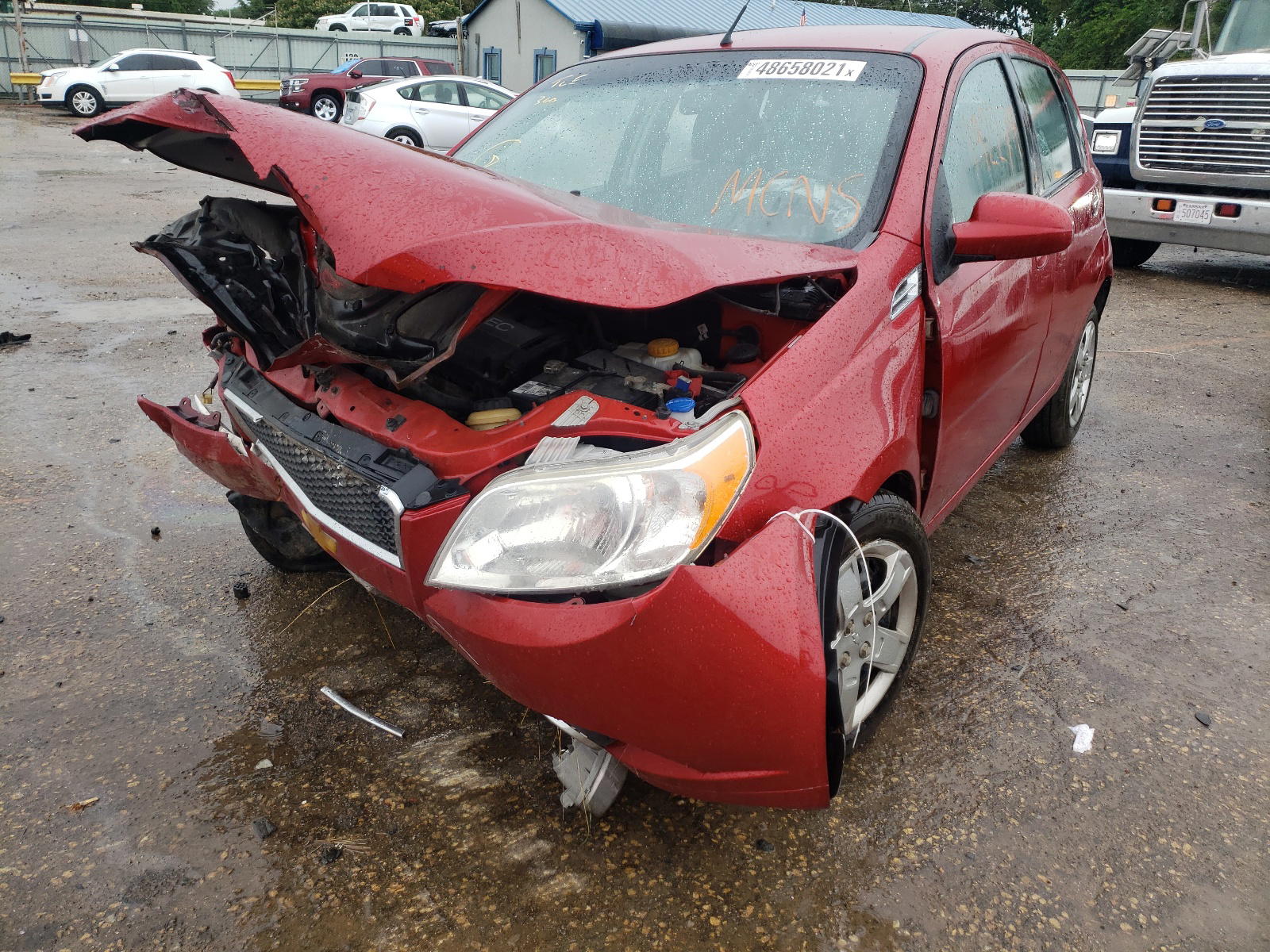 Photo 2 from auction – 2011 CHEVROLET AVEO LT with VIN KL1TG6DE2BB149767