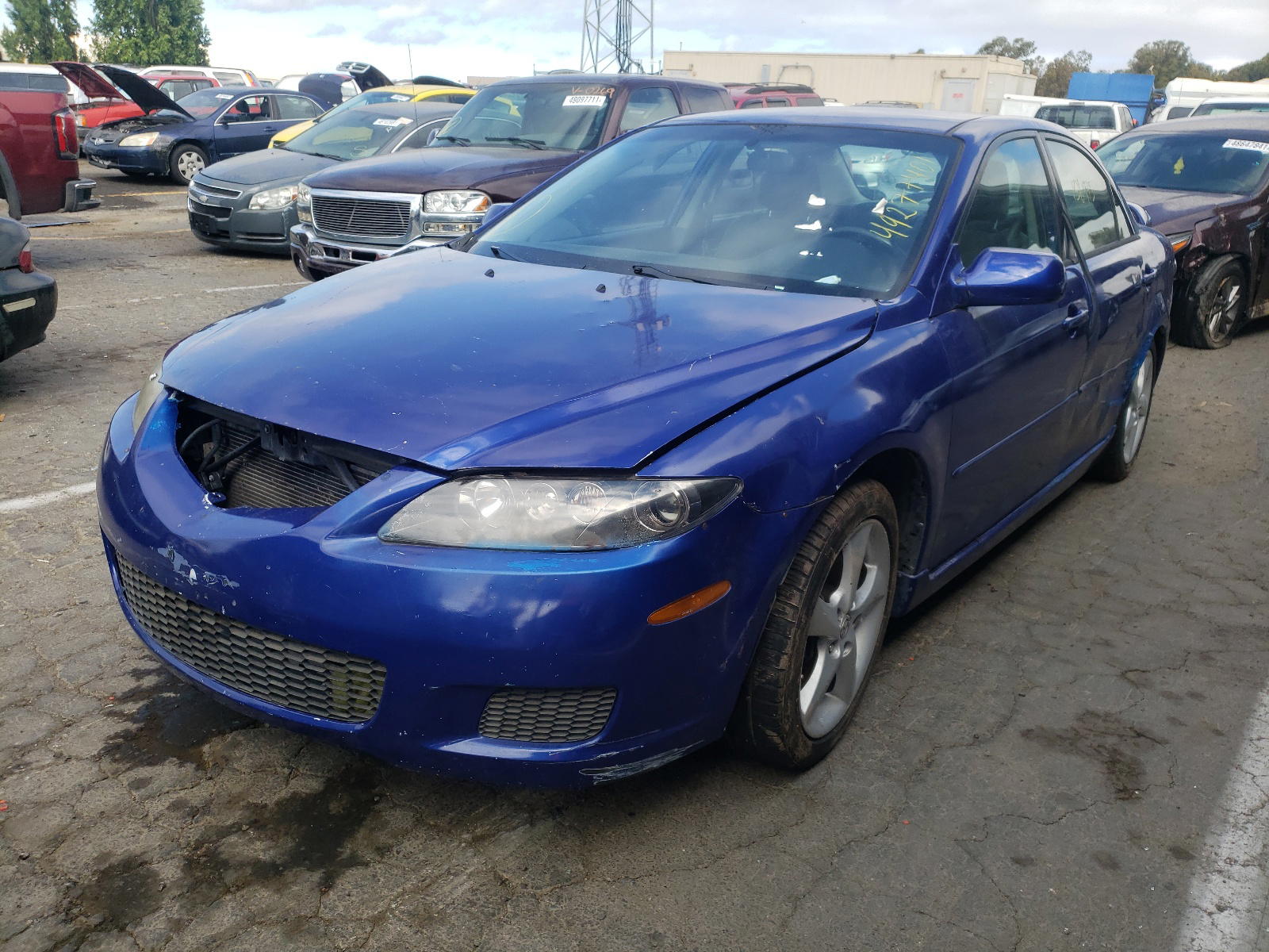 Photo 2 from auction – 2008 MAZDA MAZDA 6 with VIN 1YVHP80C785M39583