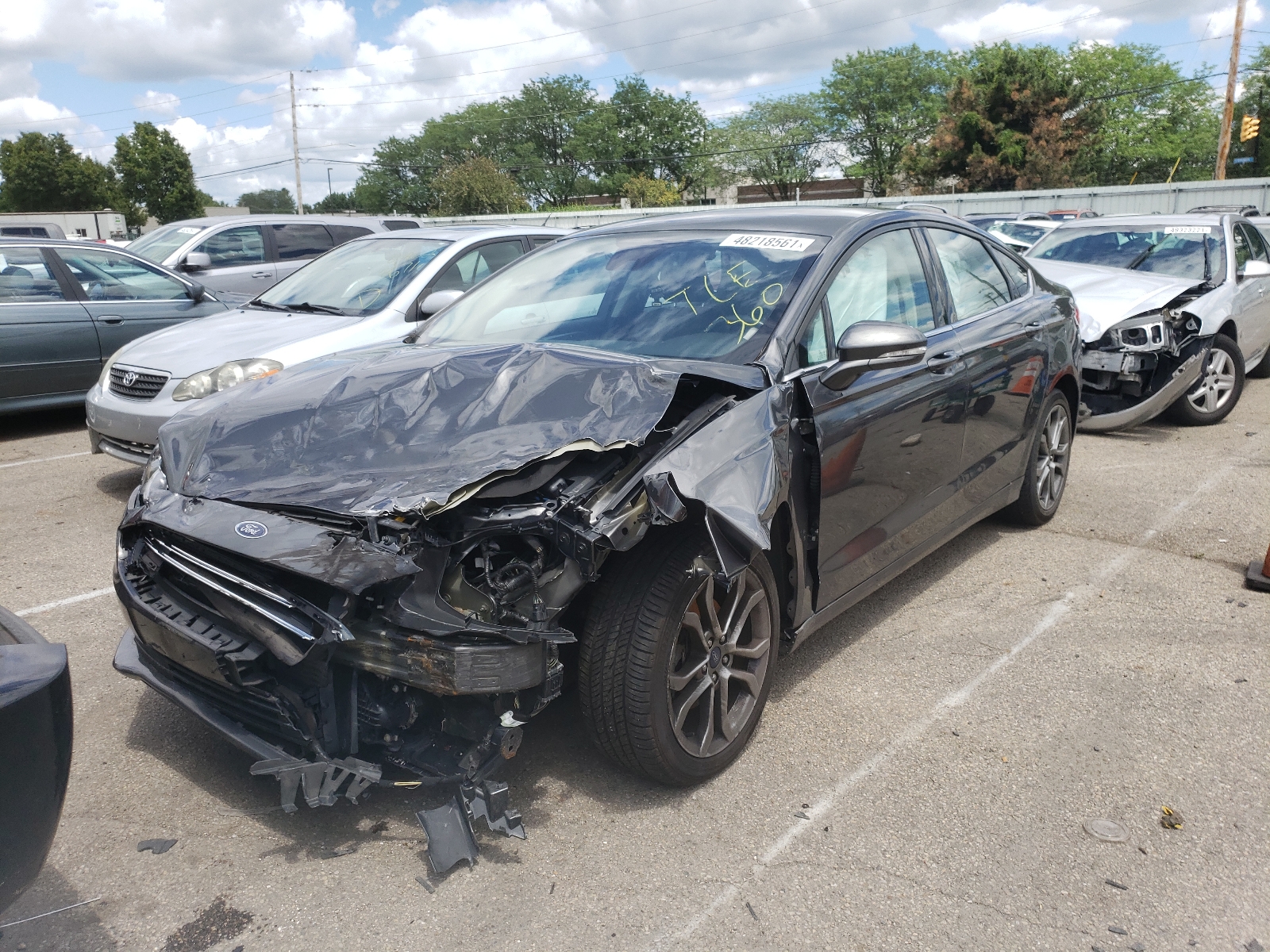 Zdjęcie 9 z aukcji – 2017 FORD FUSION z VIN 3FA6P0T95HR145276