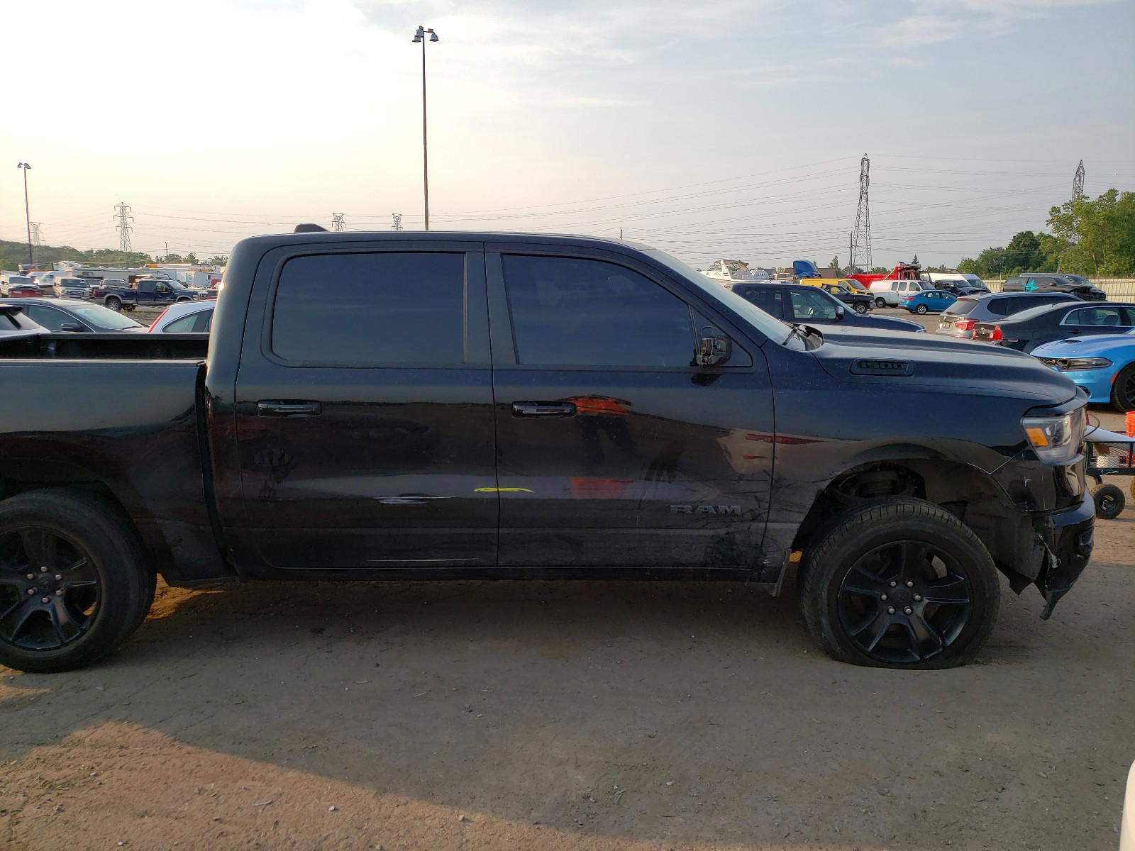 Photo 9 from auction – 2020 RAM 1500 BIG H with VIN 1C6SRFFTXLN282925