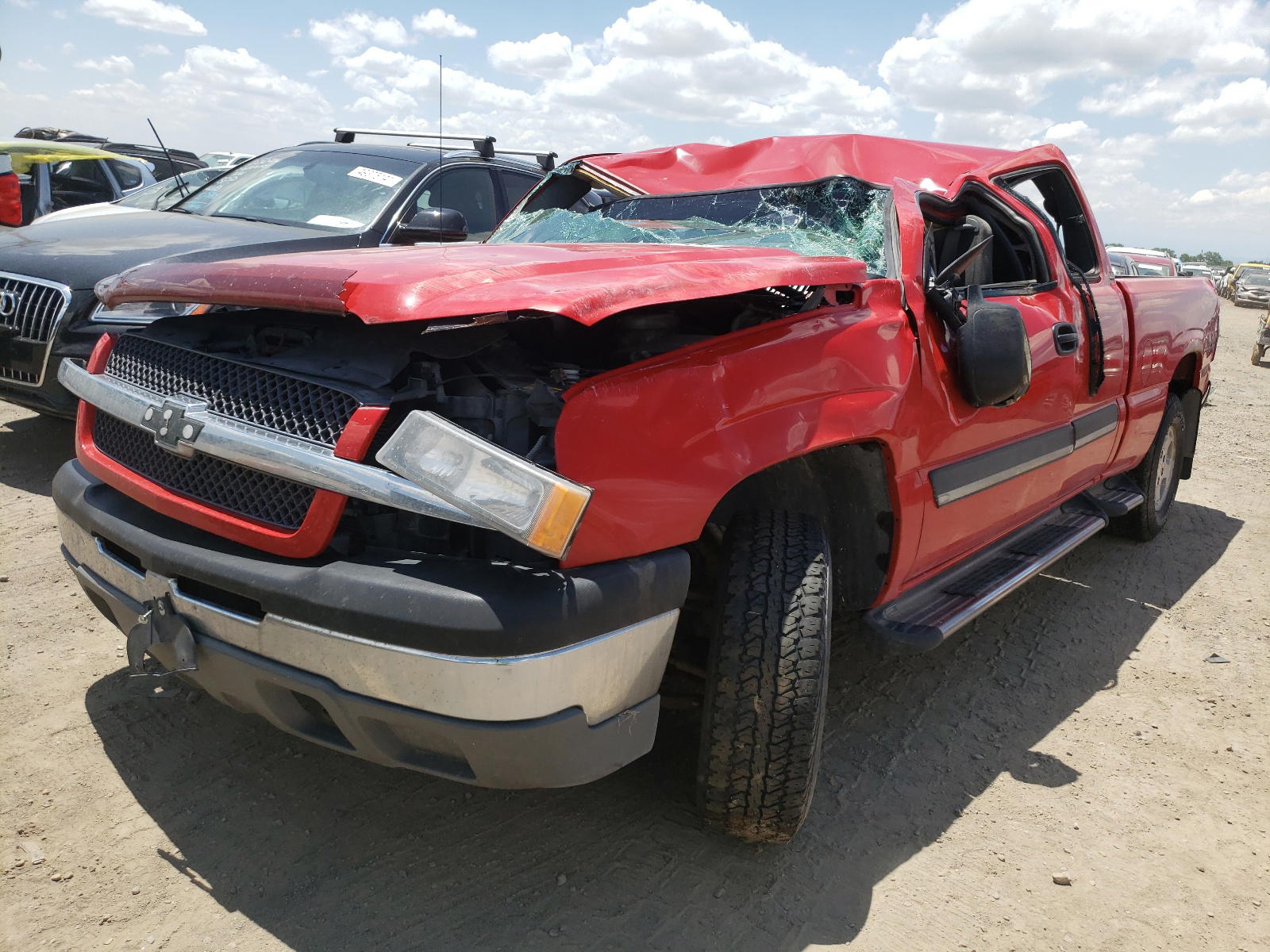 Photo 2 from auction – 2003 CHEVROLET SILVERADO with VIN 1GCEK19V33E138787