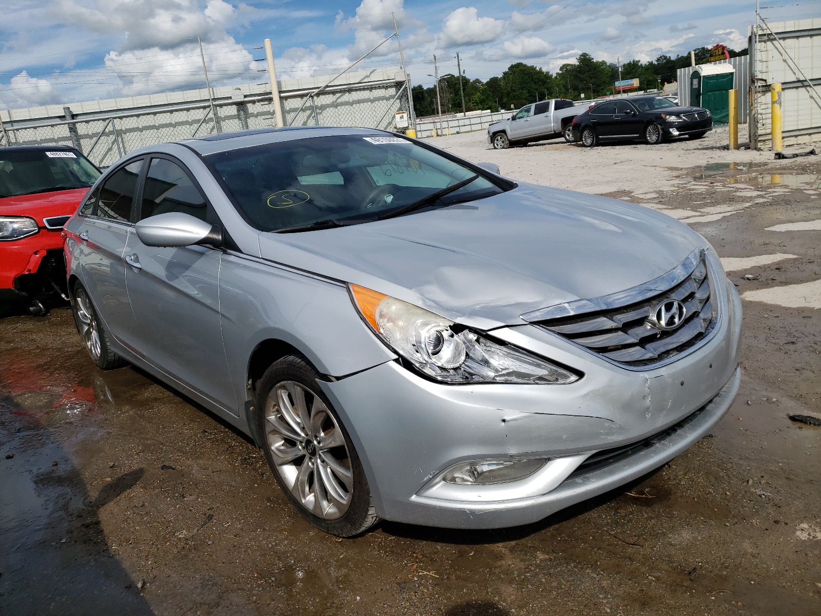 HYUNDAI SONATA SE 2013 with VIN 5NPEC4AB0DH536931 - Photo from auction