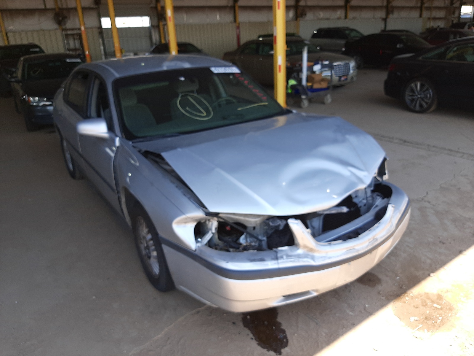 CHEVROLET IMPALA 2000 with VIN 2G1WF55KXY9167430 - Photo from auction
