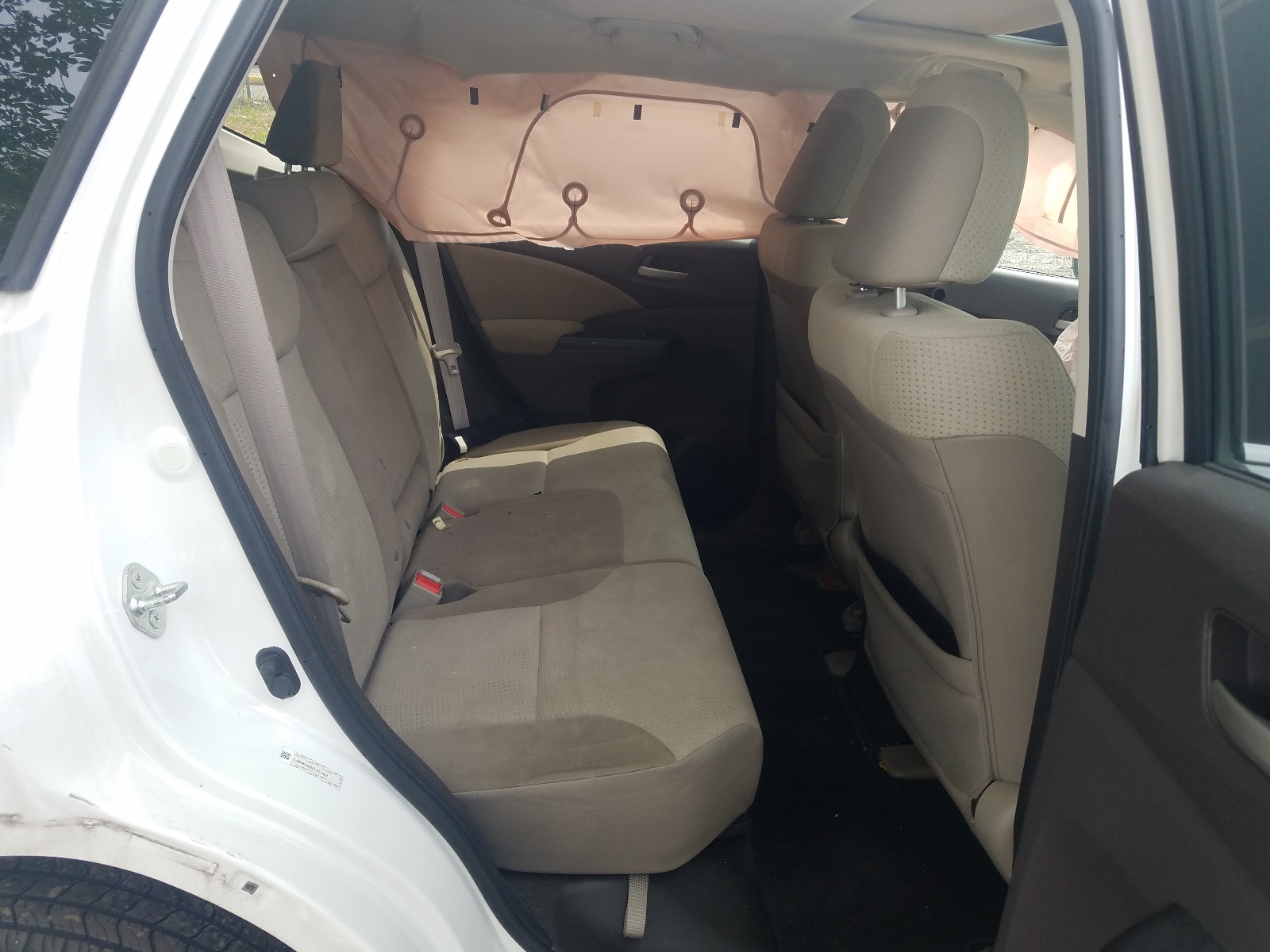 Photo 6 from auction – 2013 HONDA CR-V EX with VIN 5J6RM3H55DL027397