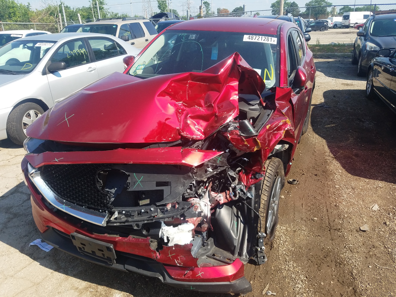 Photo 9 from auction – 2017 MAZDA CX-5 TOURI with VIN JM3KFBCL5H0112210