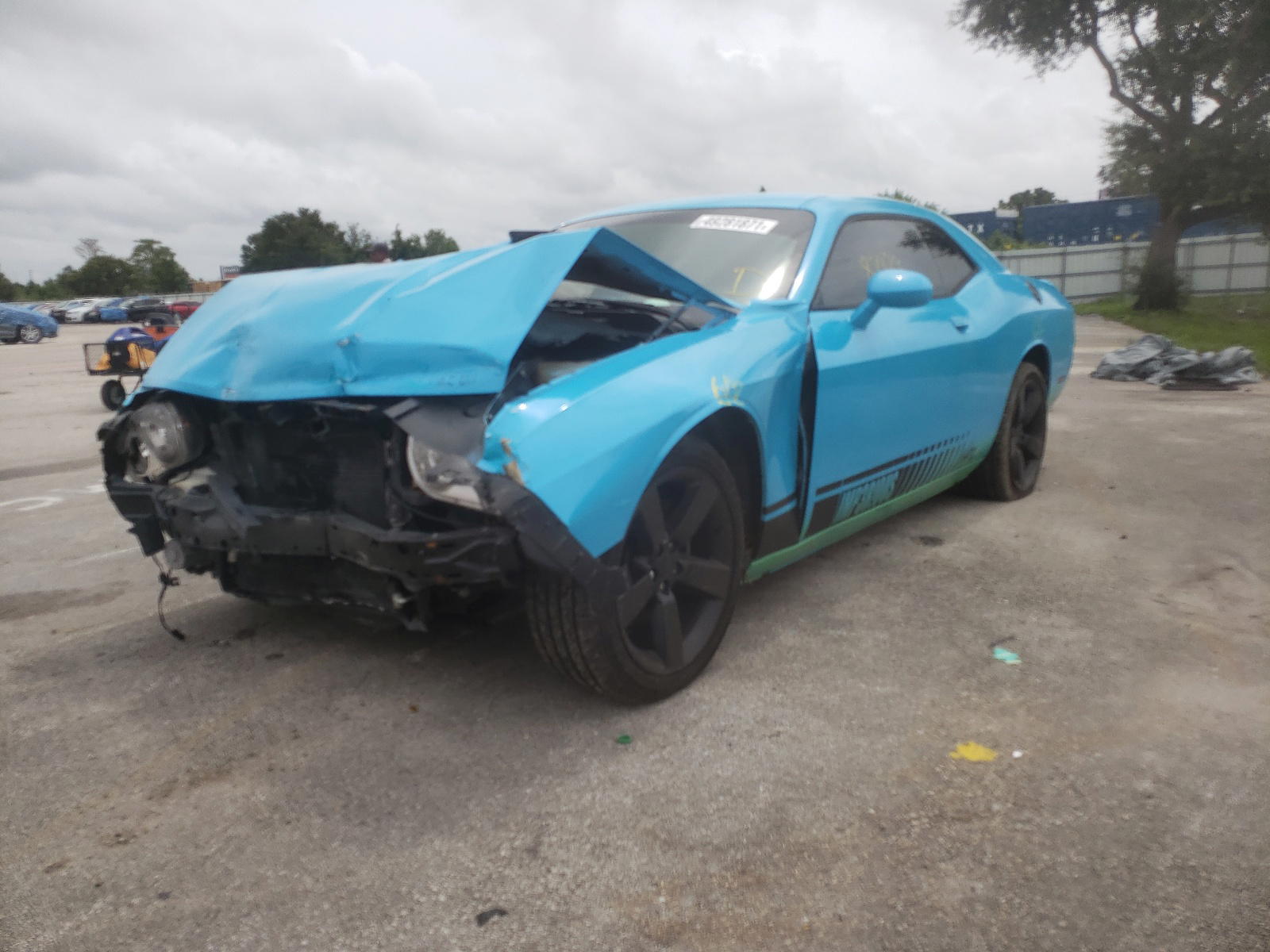 Photo 15 from auction – 2014 DODGE CHALLENGER with VIN 2C3CDYAGXEH302530