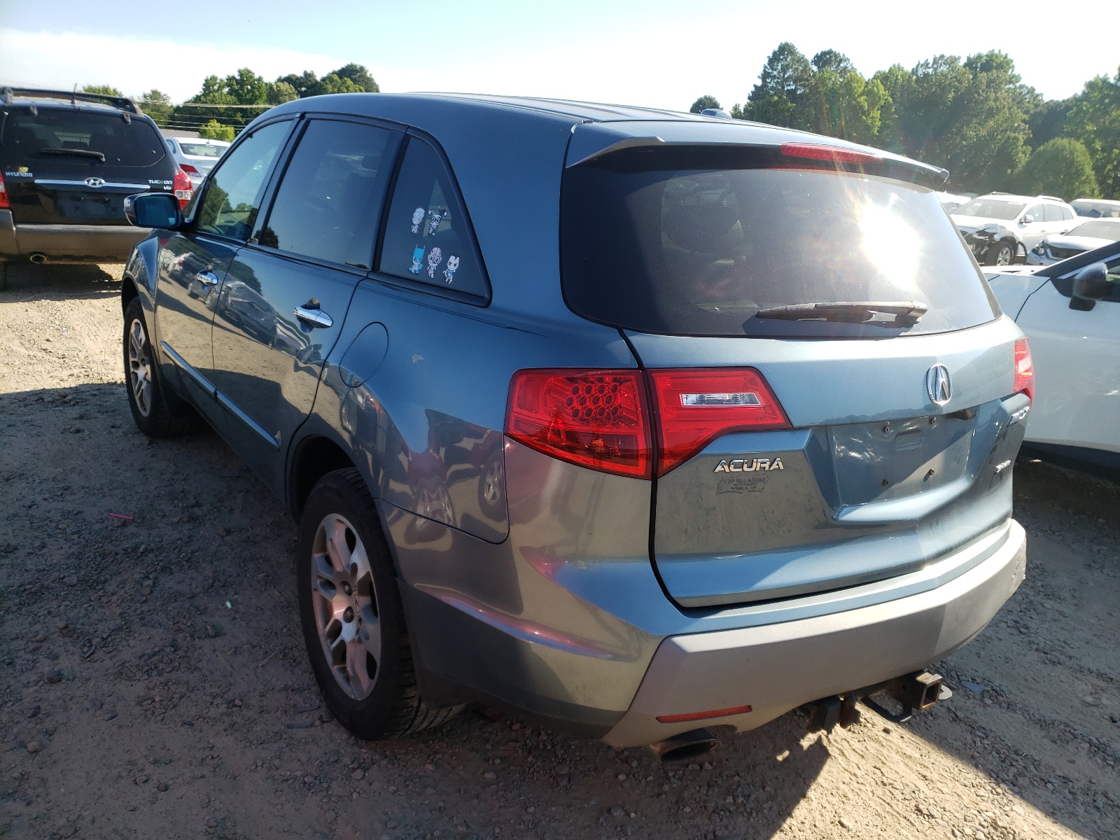 Photo 3 from auction – 2007 ACURA MDX with VIN 2HNYD28427H549208