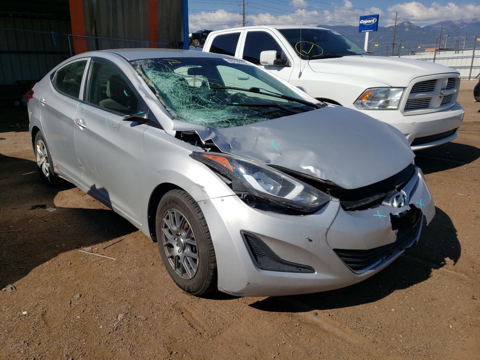 Photo 1 from auction – 2016 HYUNDAI ELANTRA SE with VIN 5NPDH4AE1GH692875