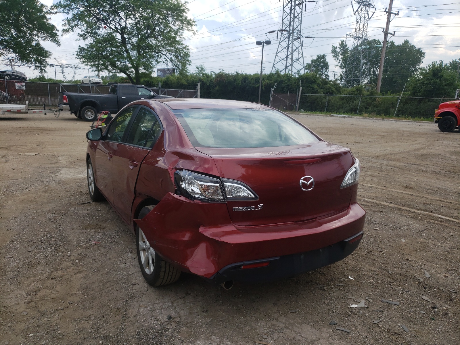 Photo 3 from auction – 2010 MAZDA 3 I with VIN JM1BL1SF7A1144406