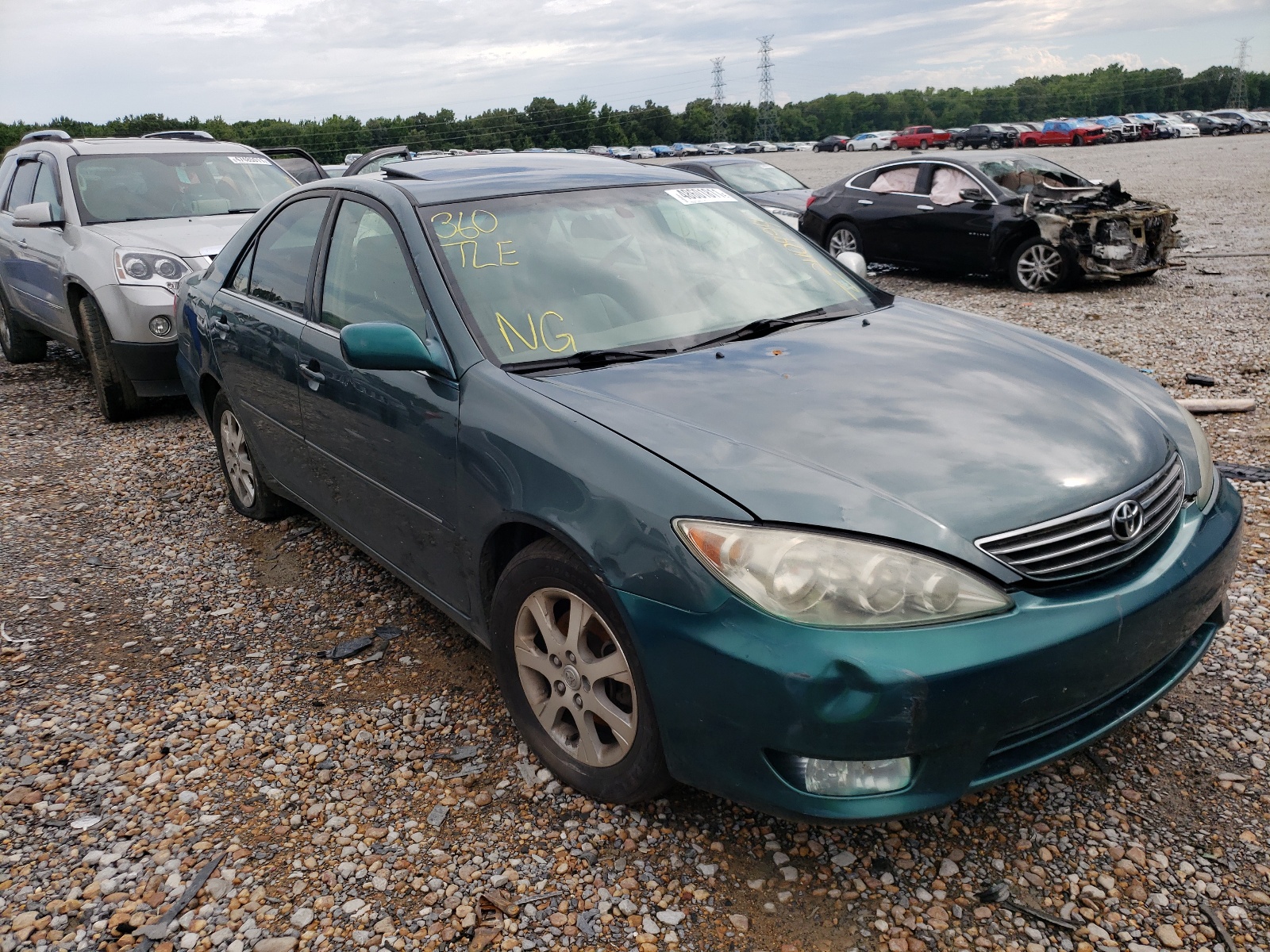 TOYOTA CAMRY LE 2006 with VIN JTDBF30K560169658 - Photo from auction