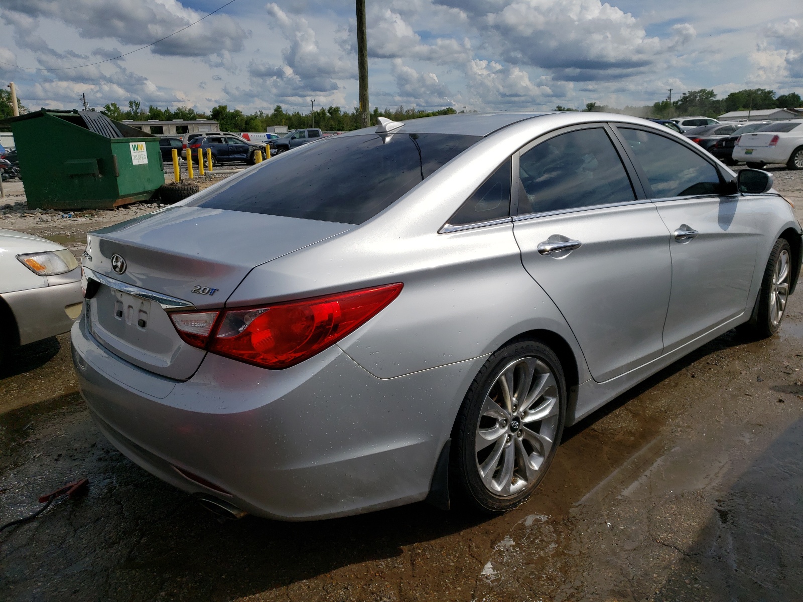 Photo 4 from auction – 2013 HYUNDAI SONATA SE with VIN 5NPEC4AB0DH536931