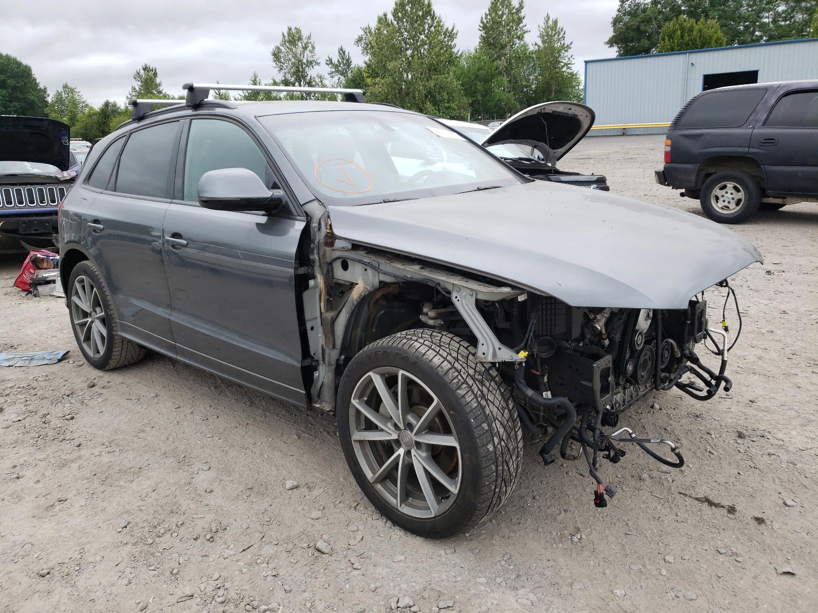 AUDI Q5 PREMIUM 2015 with VIN WA1DGAFP1FA134598 - Photo from auction
