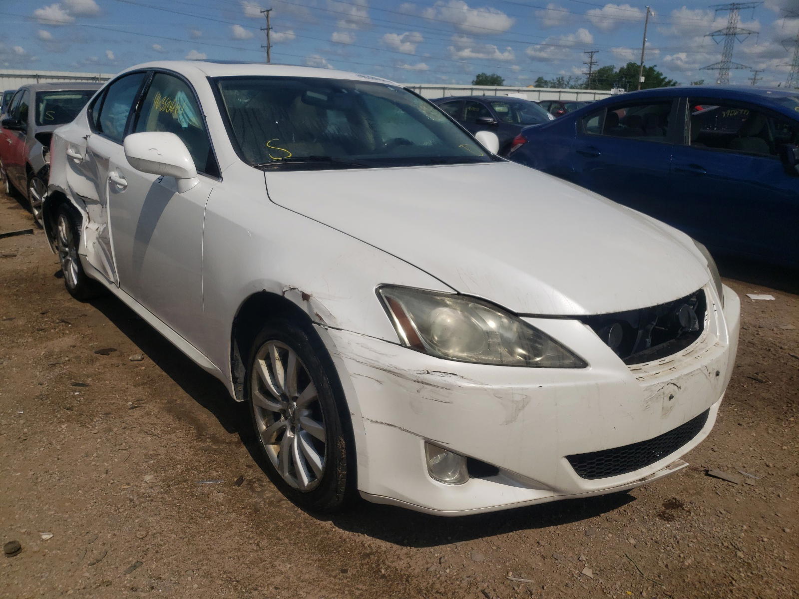 LEXUS IS 250 2008 with VIN JTHCK262185019049 - Photo from auction