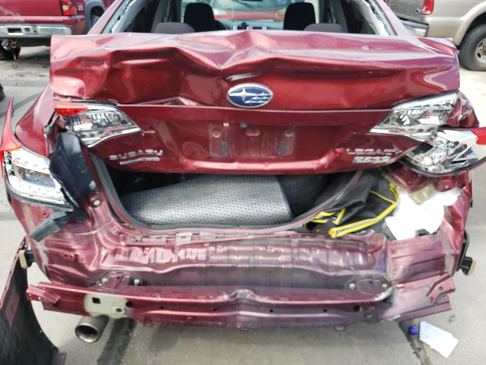 Photo 9 from auction – 2017 SUBARU LEGACY 2.5 with VIN 4S3BNAC68H3067648