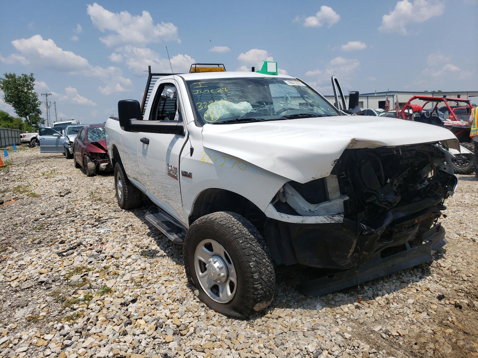 RAM 2500 ST 2014 with VIN 3C6LR5AT9EG328570 - Photo from auction