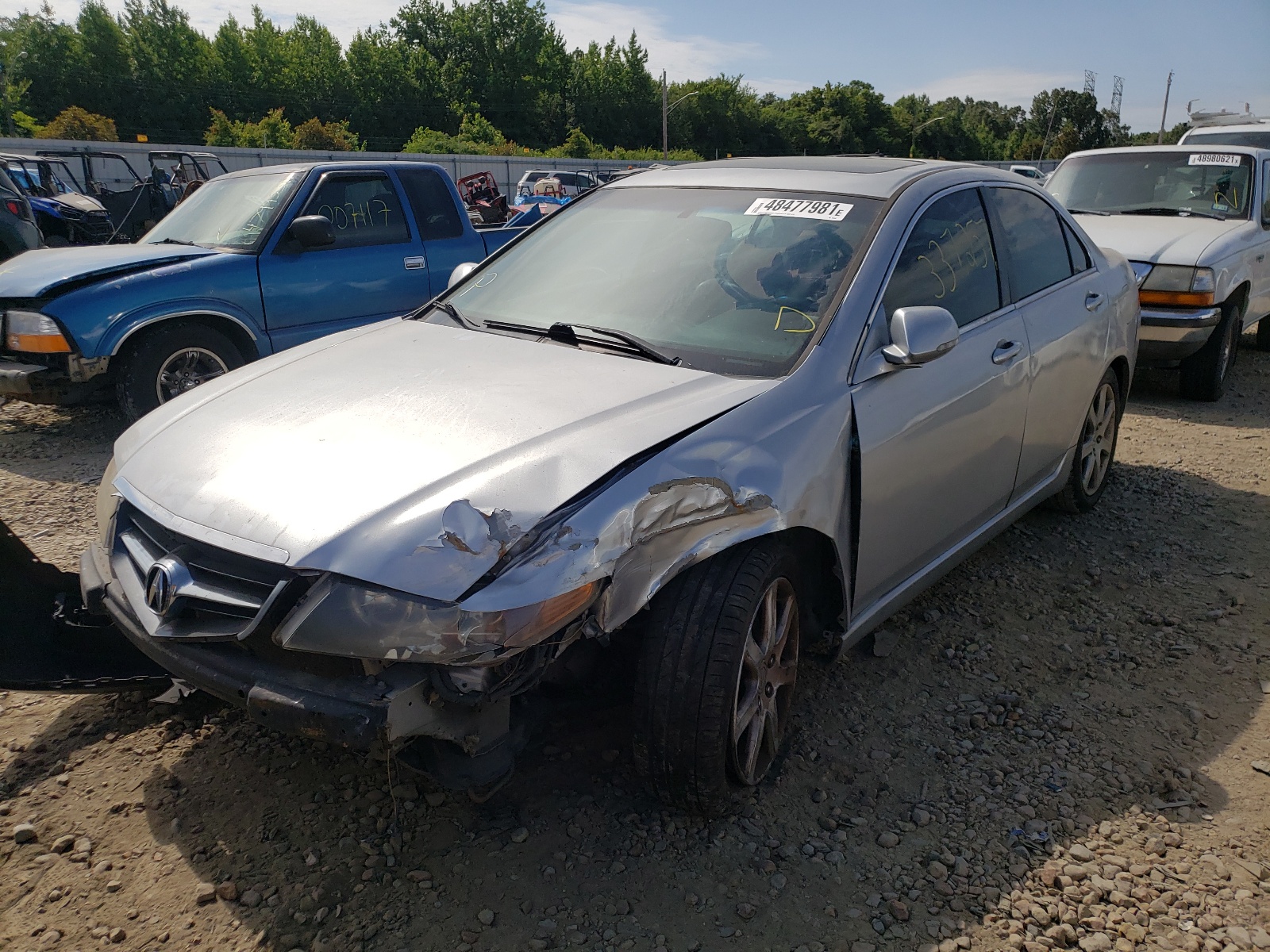 Photo 2 from auction – 2005 ACURA TSX with VIN JH4CL96975C000998