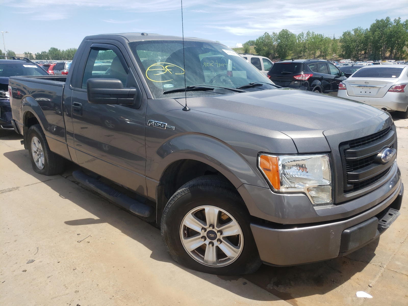 FORD F150 2013 with VIN 1FTMF1CM7DKF28682 - Photo from auction