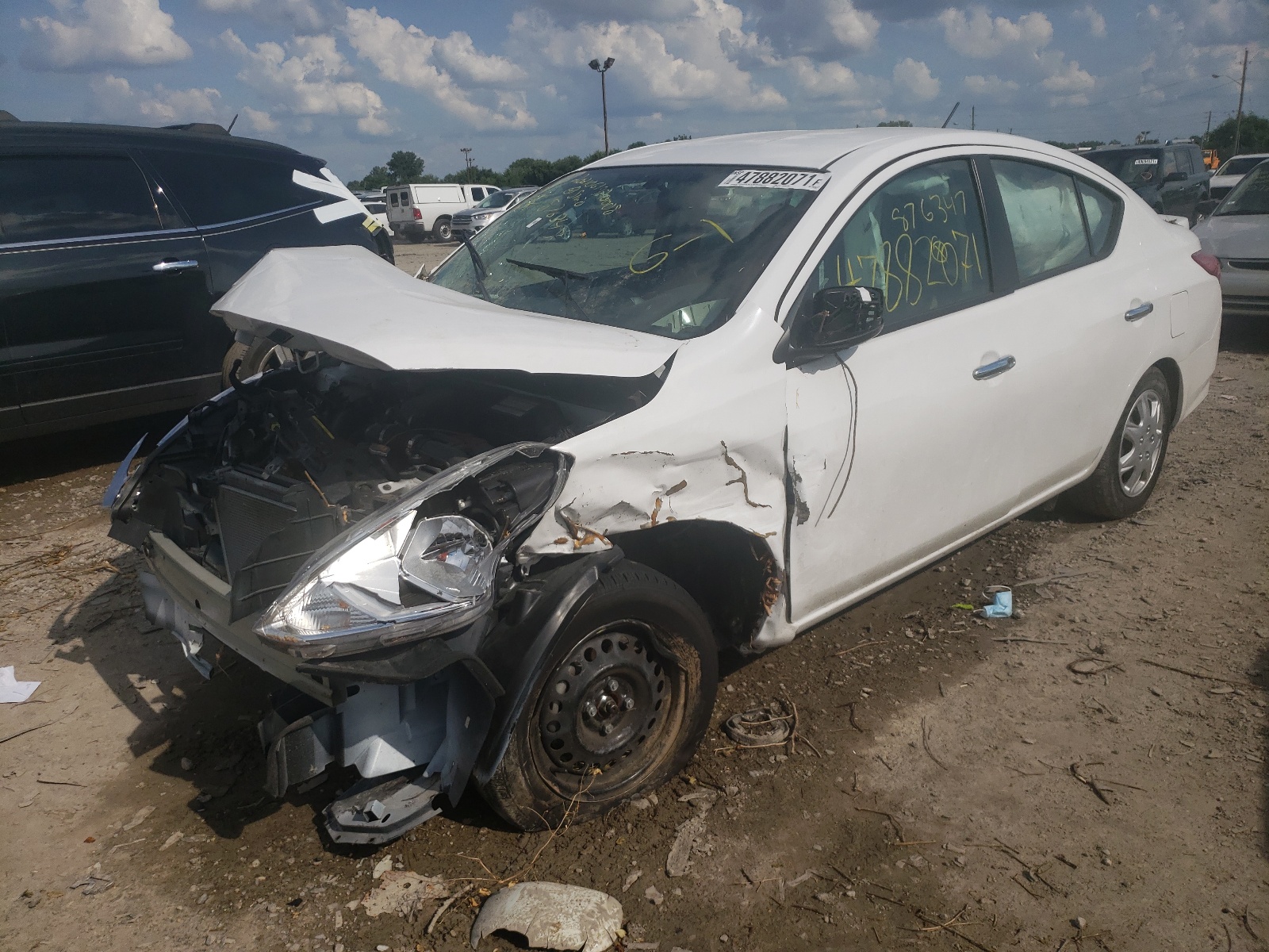 Photo 2 from auction – 2019 NISSAN VERSA S with VIN 3N1CN7AP5KL876347