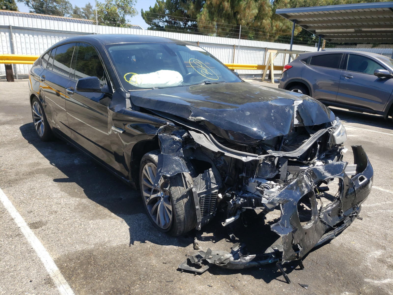BMW 550 GT 2010 with VIN WBASN4C59AC209159 - Photo from auction