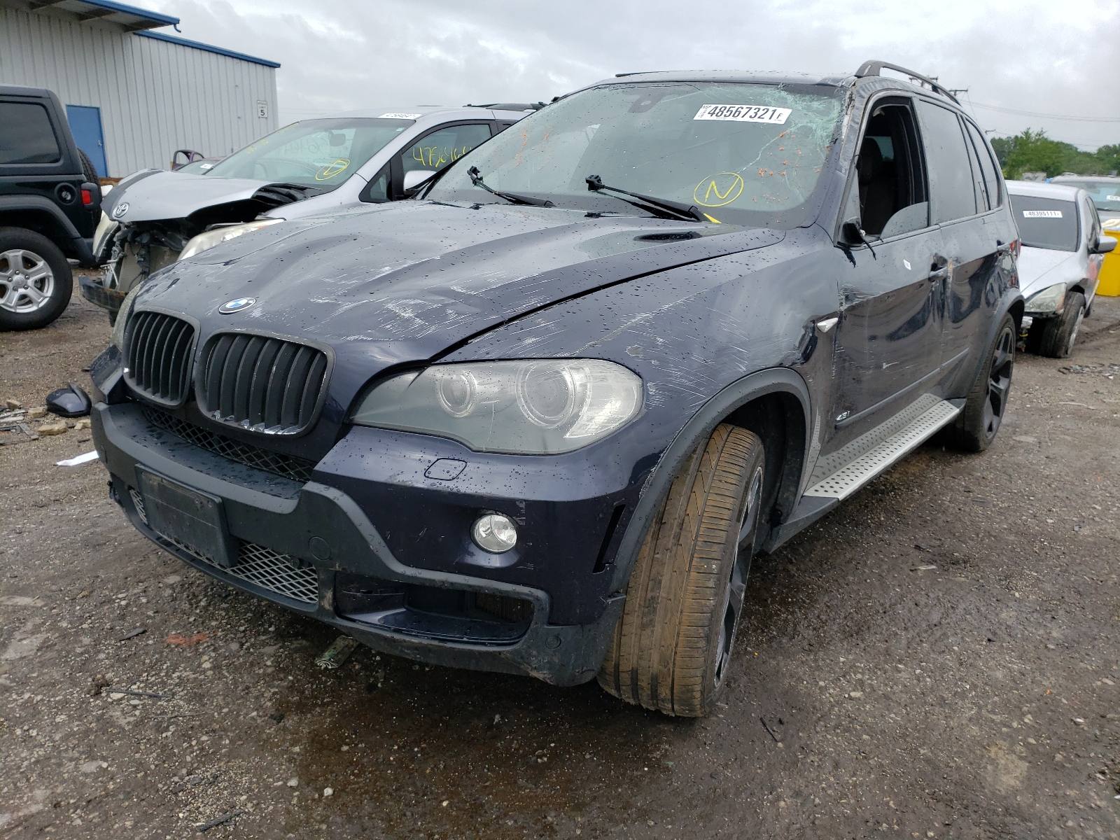 Photo 2 from auction – 2007 BMW X5 4.8I with VIN 5UXFE83547LZ42349