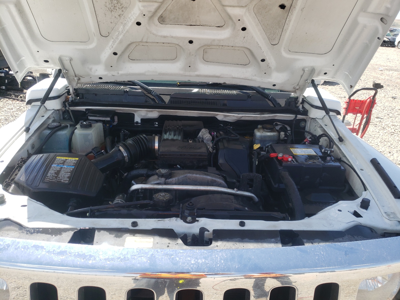 Photo 7 from auction – 2009 HUMMER H3 with VIN 5GTEN13E598141223