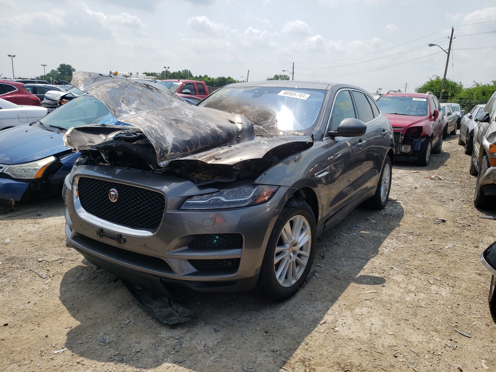 Photo 2 from auction – 2017 JAGUAR F-PACE PRE with VIN SADCK2BN7HA493231