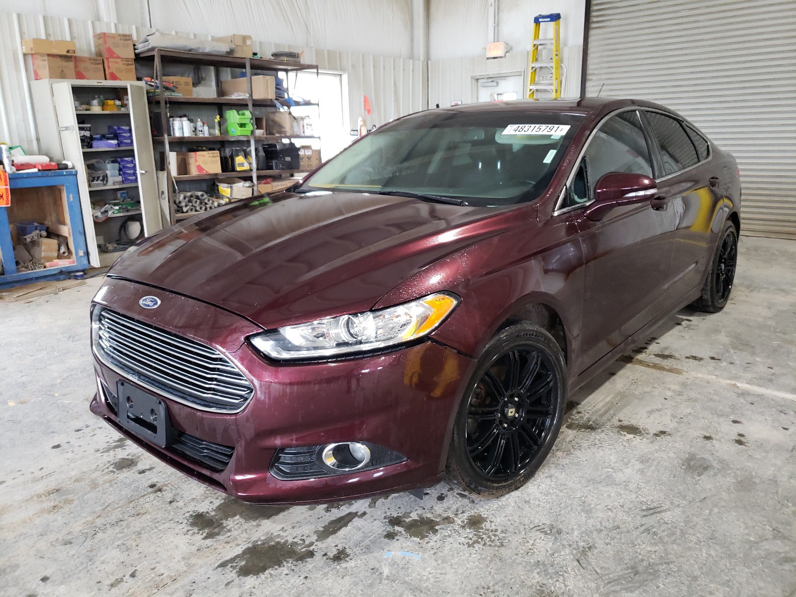 Photo 2 from auction – 2013 FORD FUSION SE with VIN 3FA6P0HR5DR295701