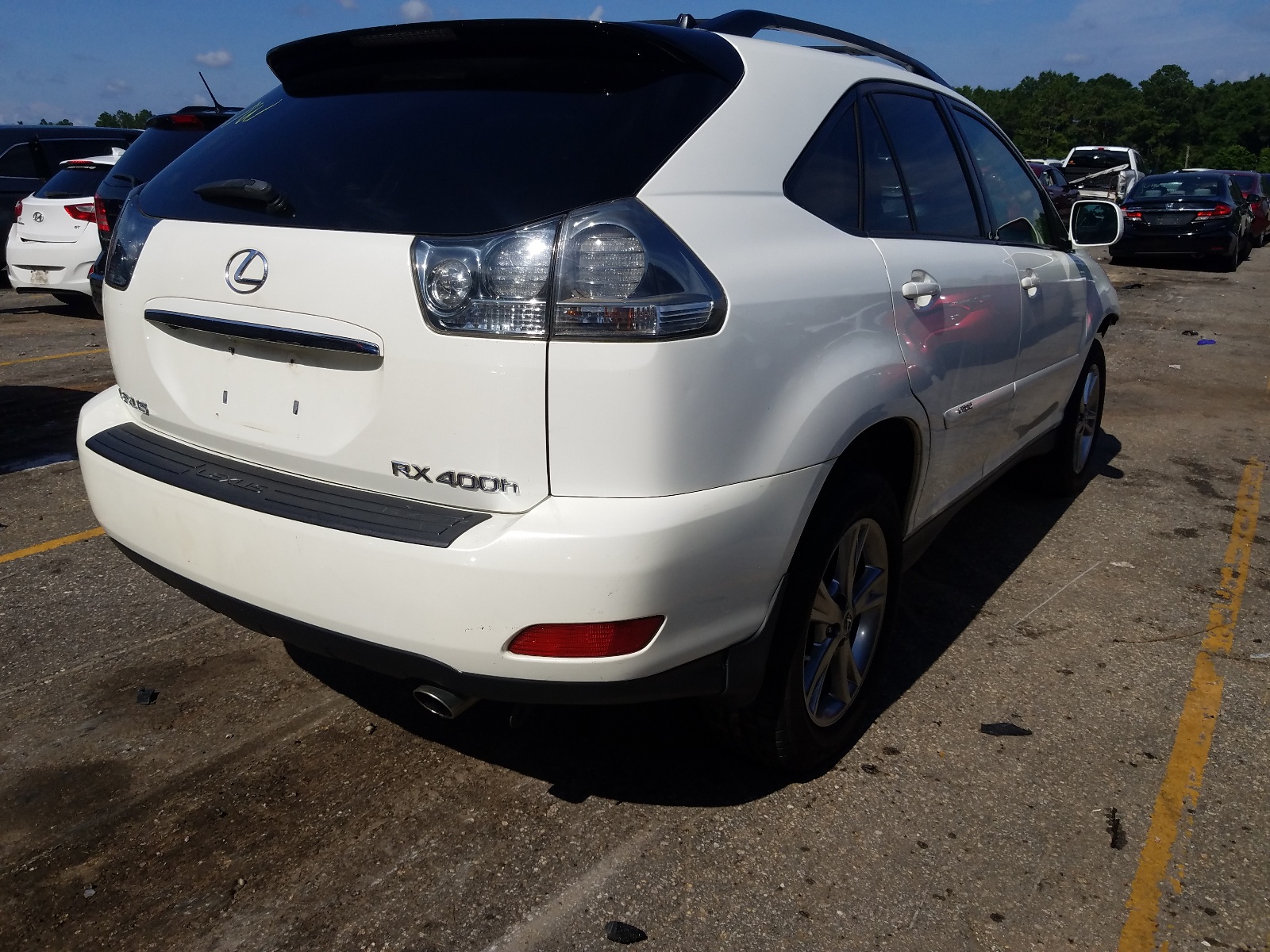 Photo 4 from auction – 2007 LEXUS RX 400H with VIN JTJHW31U272008830