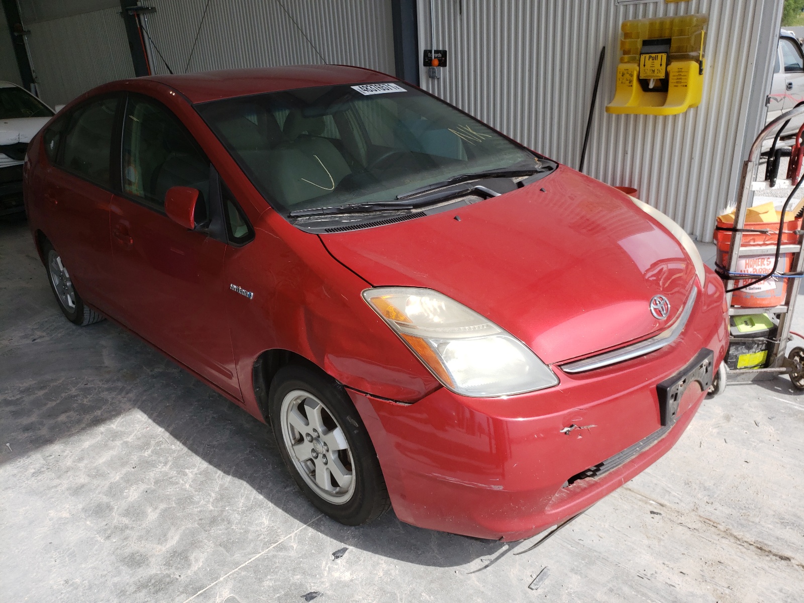 TOYOTA PRIUS 2008 with VIN JTDKB20U483349500 - Photo from auction