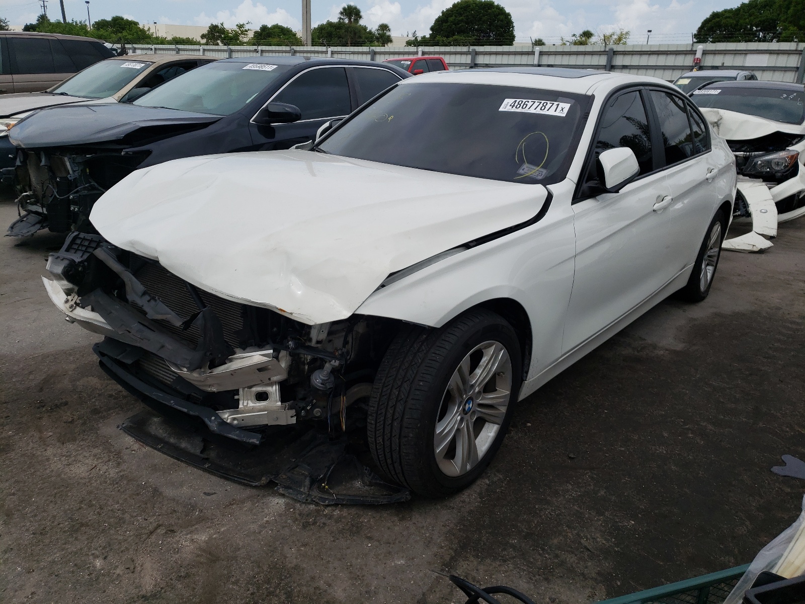 Photo 2 from auction – 2015 BMW 320 I XDRI with VIN WBA3C3C50FP663014