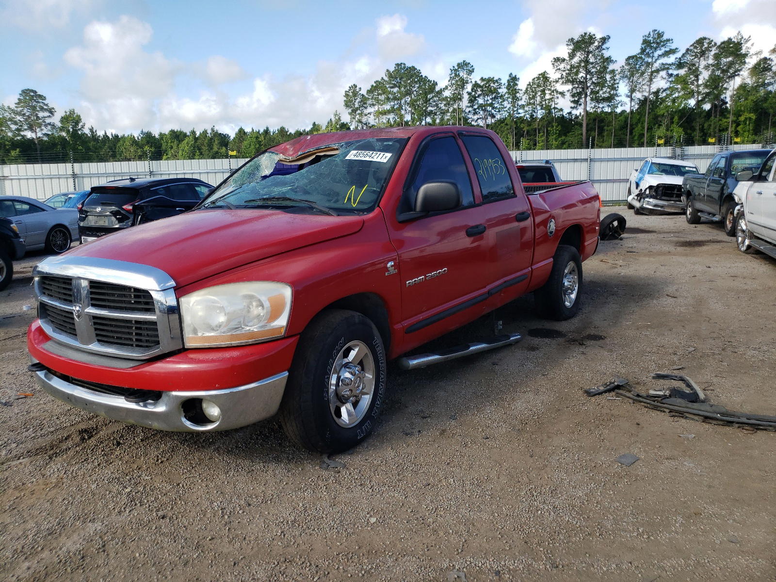 Photo 2 from auction – 2006 DODGE RAM 2500 S with VIN 3D7KR28C76G131364
