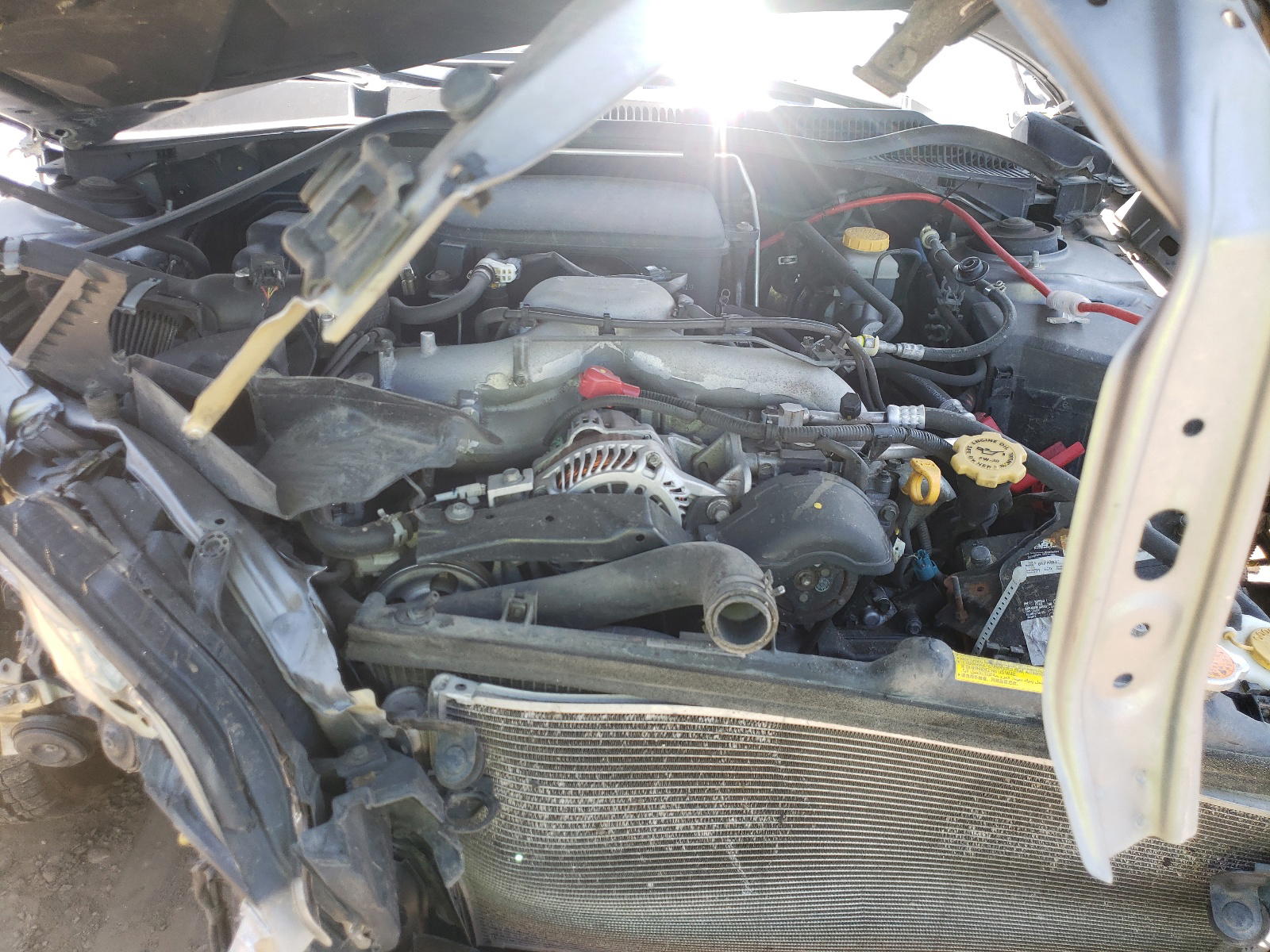 Photo 7 from auction – 2008 SUBARU LEGACY 2.5 with VIN 4S3BL616687214211