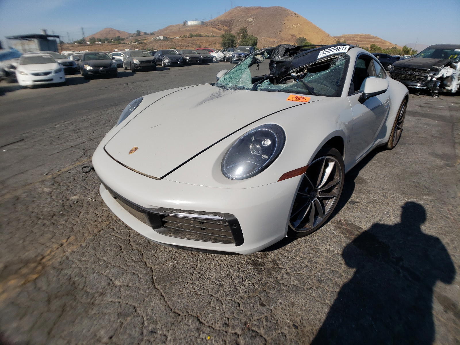 Photo 2 from auction – 2021 PORSCHE 911 CARRER with VIN WP0AA2A98MS205070