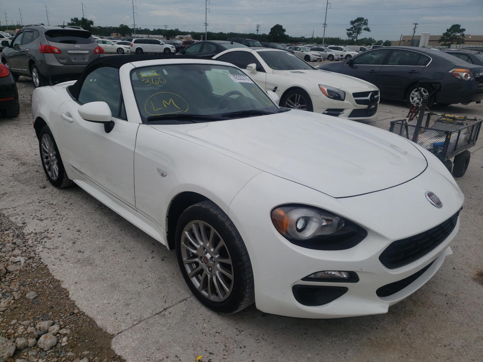 FIAT 124 SPIDER 2018 with VIN JC1NFAEK2J0136861 - Photo from auction