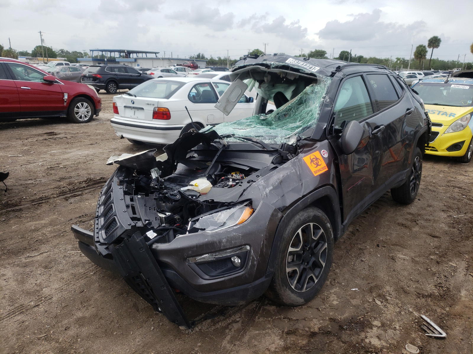 Photo 2 from auction – 2020 JEEP COMPASS TR with VIN 3C4NJDDB9LT171570