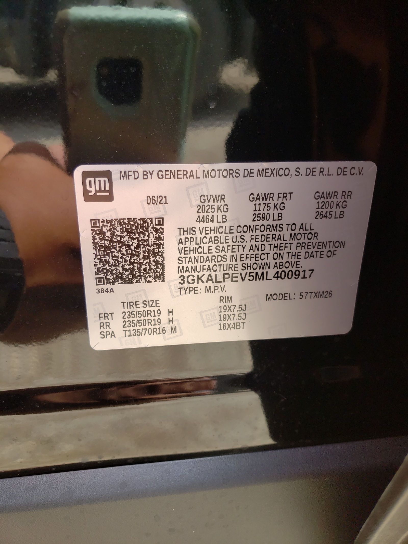 Photo 10 from auction – 2021 GMC TERRAIN SL with VIN 3GKALPEV5ML400917