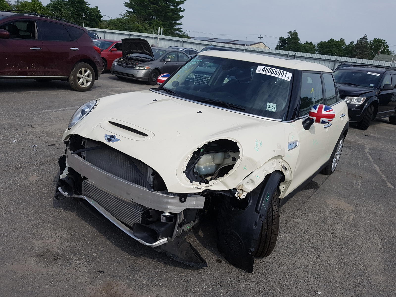 Photo 2 from auction – 2018 MINI COOPER S with VIN WMWXU3C56J2F50319