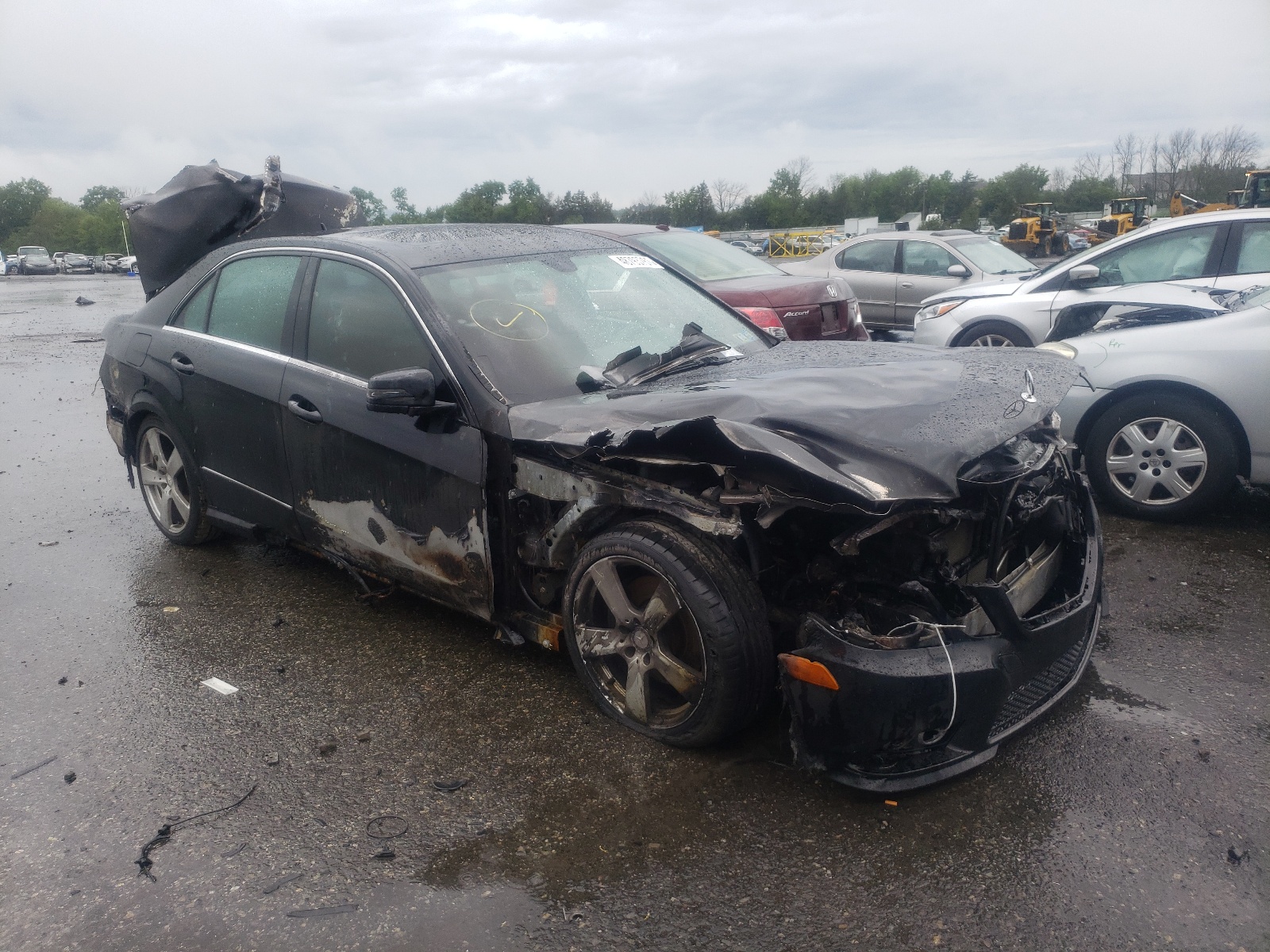 MERCEDES-BENZ E 350 2010 with VIN WDDHF5GB4AA048110 - Photo from auction